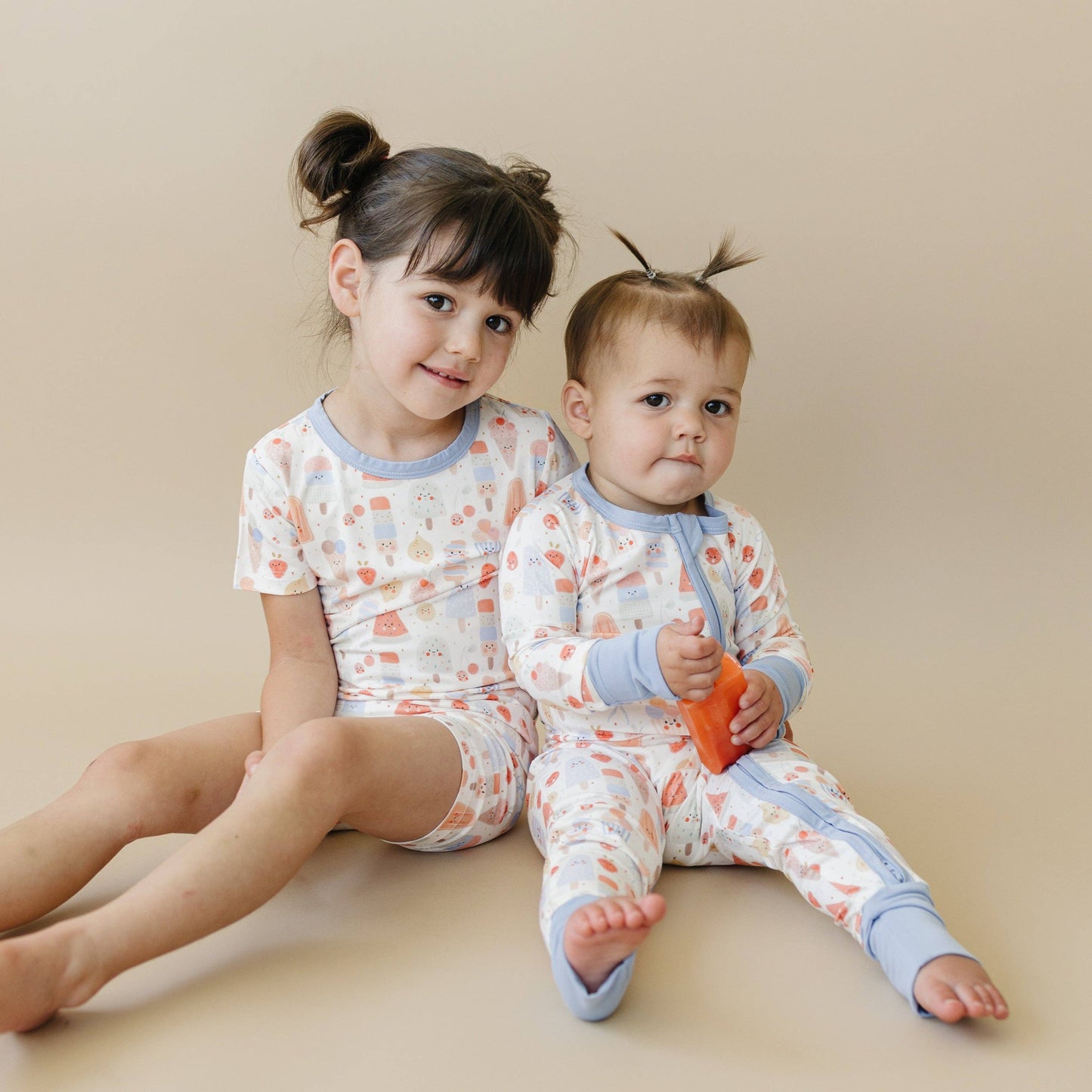 Popsicles 2pc Bamboo Pajamas Toddler Kids Summer PJs
