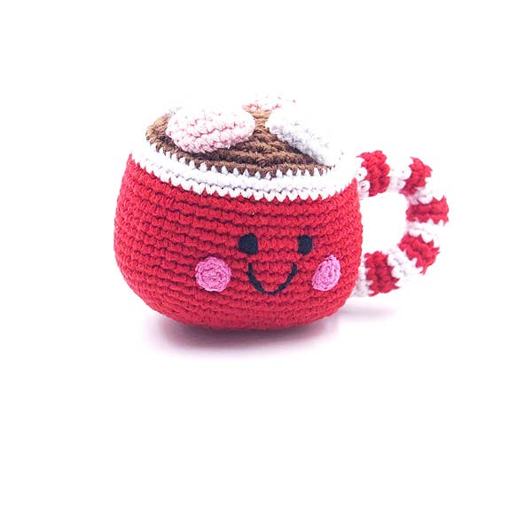 Pretend Play Food Rattle - Hot Cocoa