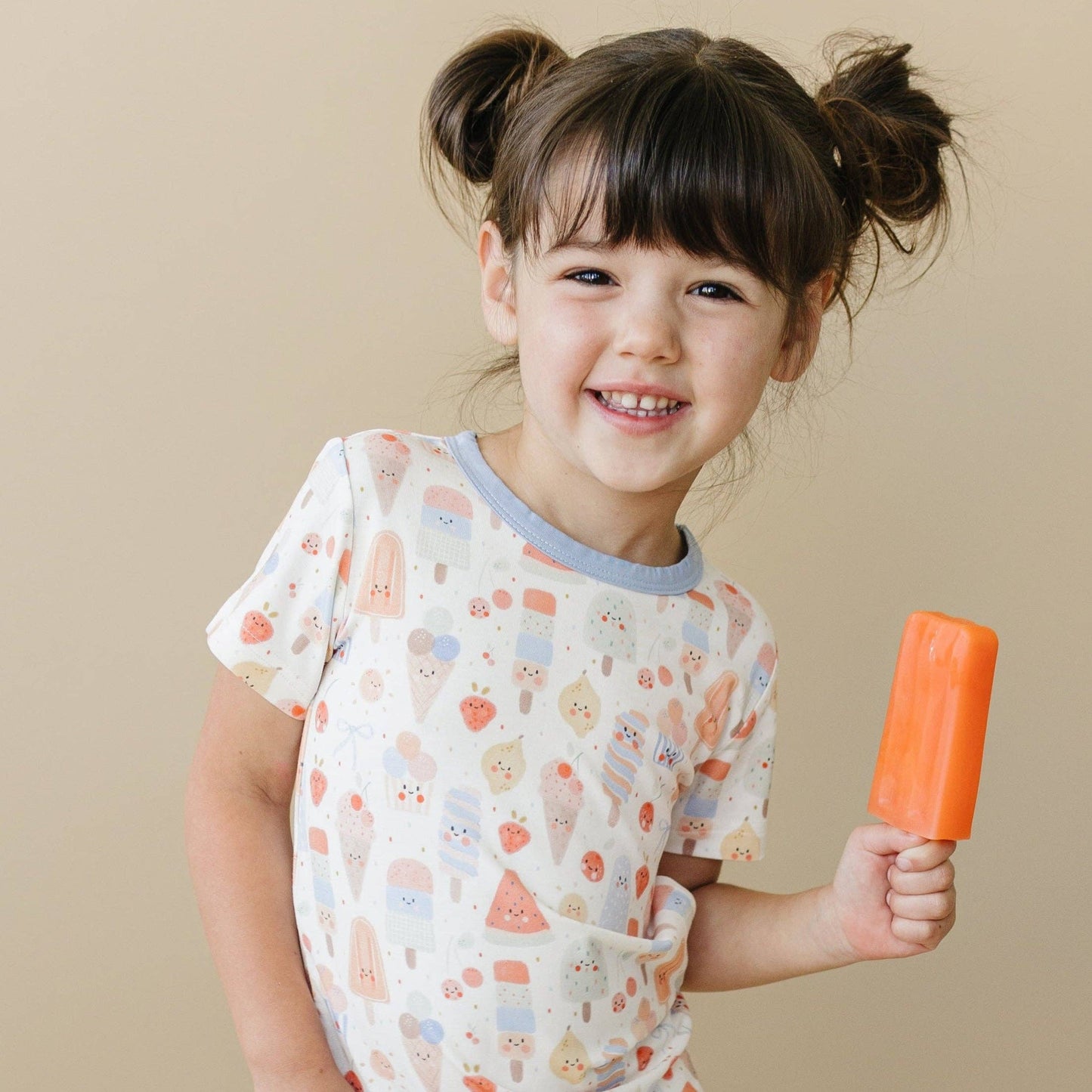 Popsicles 2pc Bamboo Pajamas Toddler Kids Summer PJs