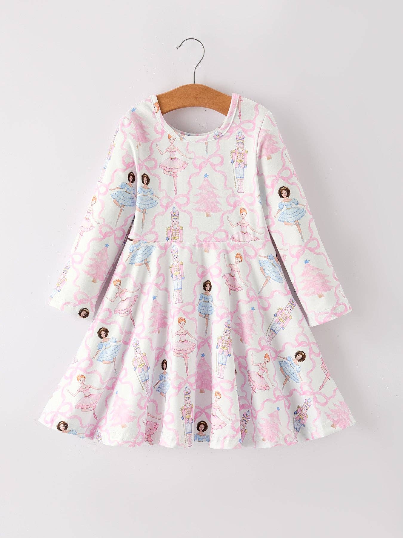 Christmas Ballerina and Nutcracker Girls Dress