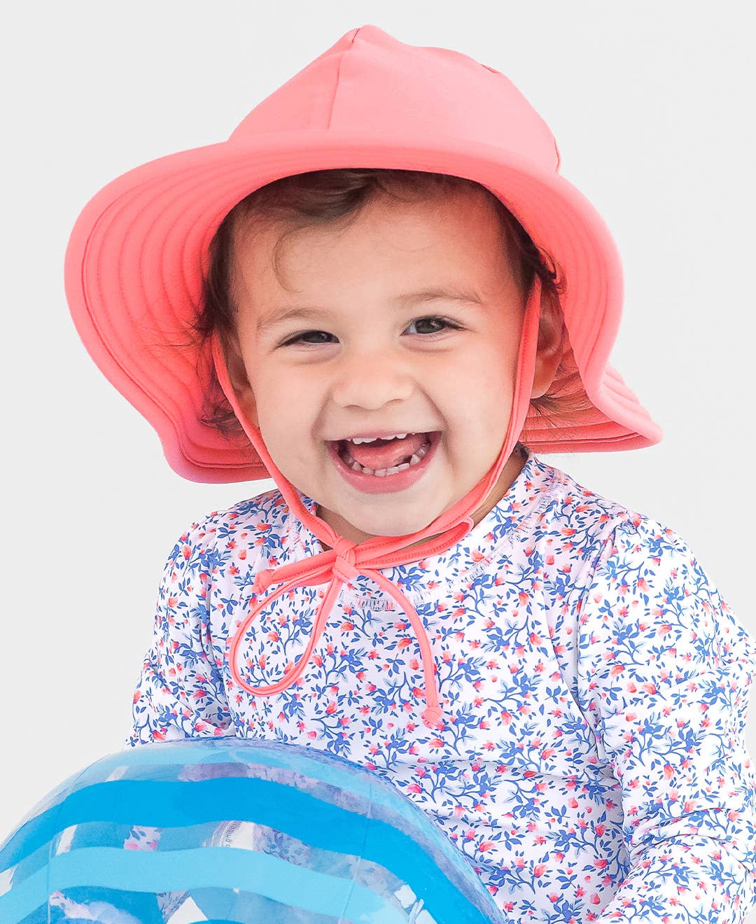 Girls Bubblegum Pink Swim Hat
