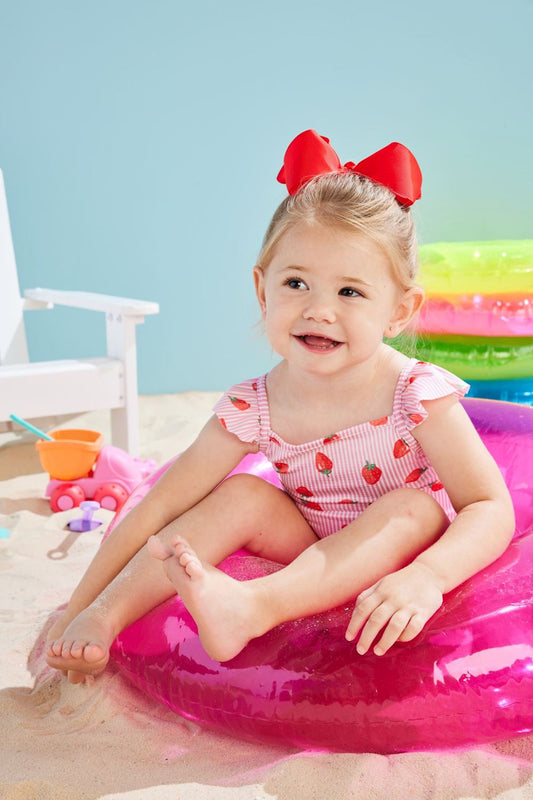 Strawberry One-Piece Swimsuit