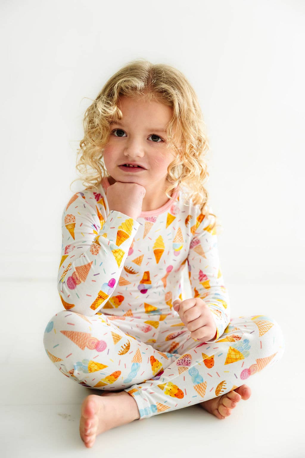 Ice Cream Long Sleeve Jammies