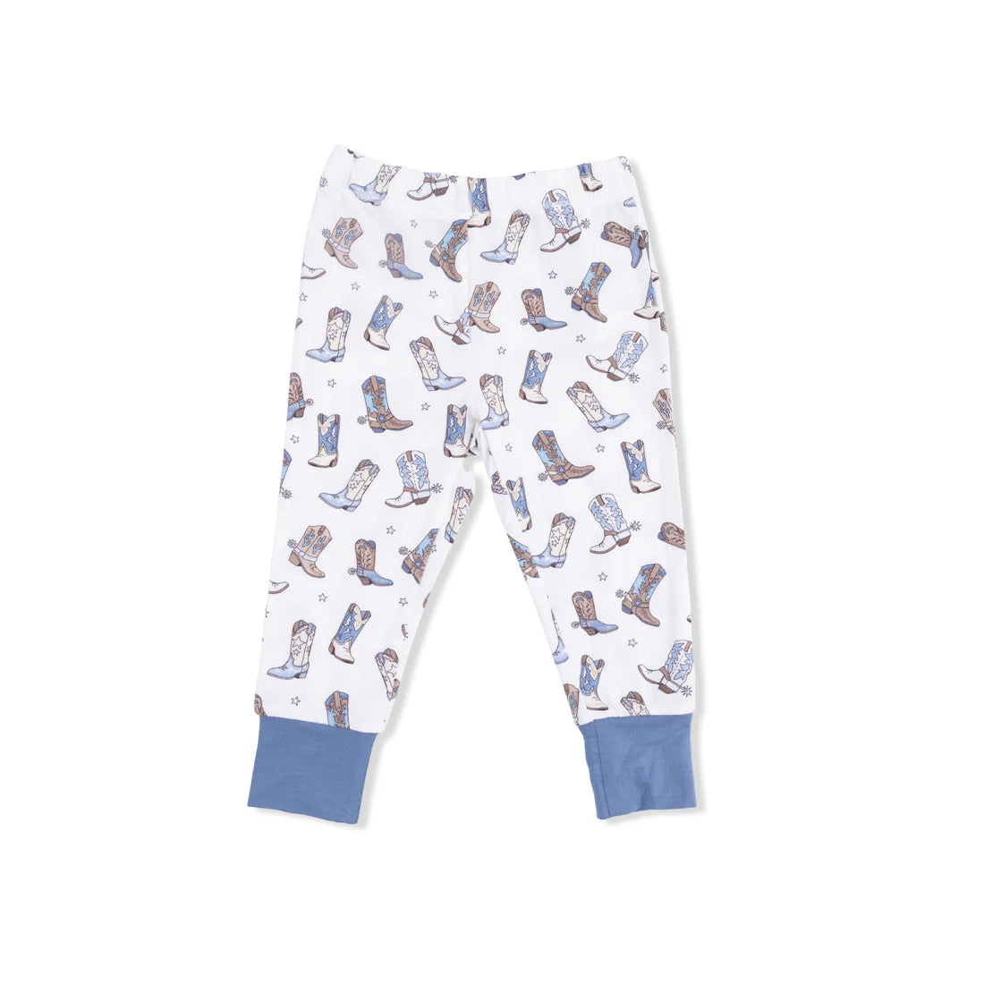 Cowboy Boots - Short Sleeve Loungewear Set