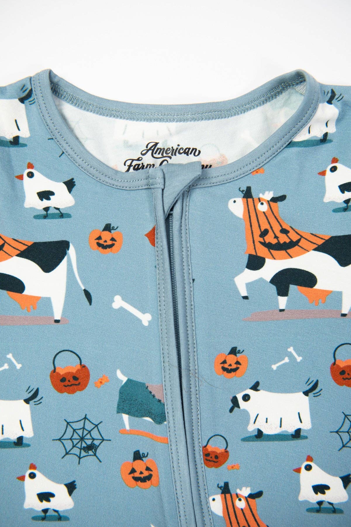 Trick or Treat Farm Animals Bamboo Baby Zippy
