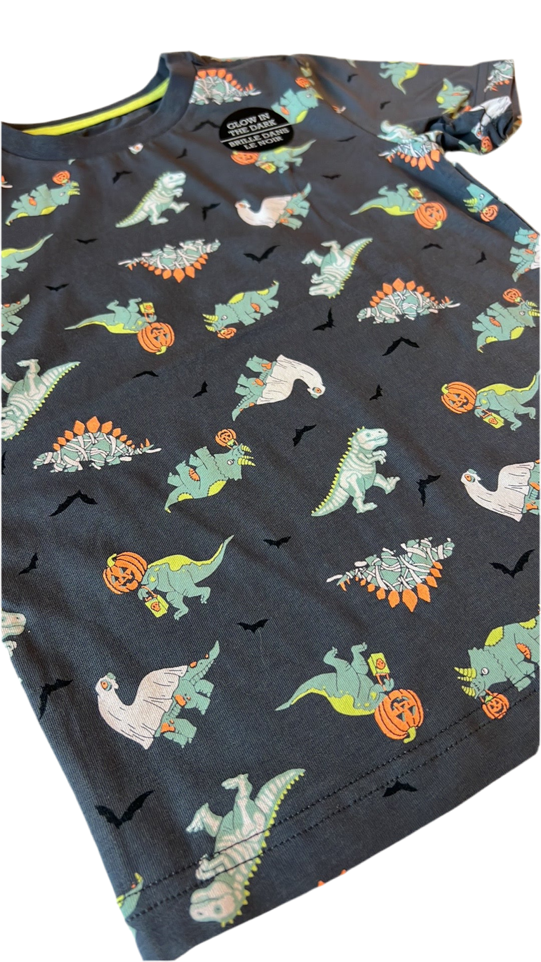 Spooky Saurus Halloween Short Sleeve T-Shirt