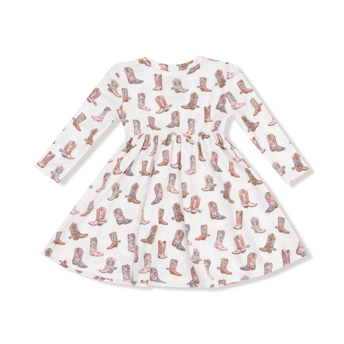 Twirly Long Sleeve Dress - Future Cowgirl