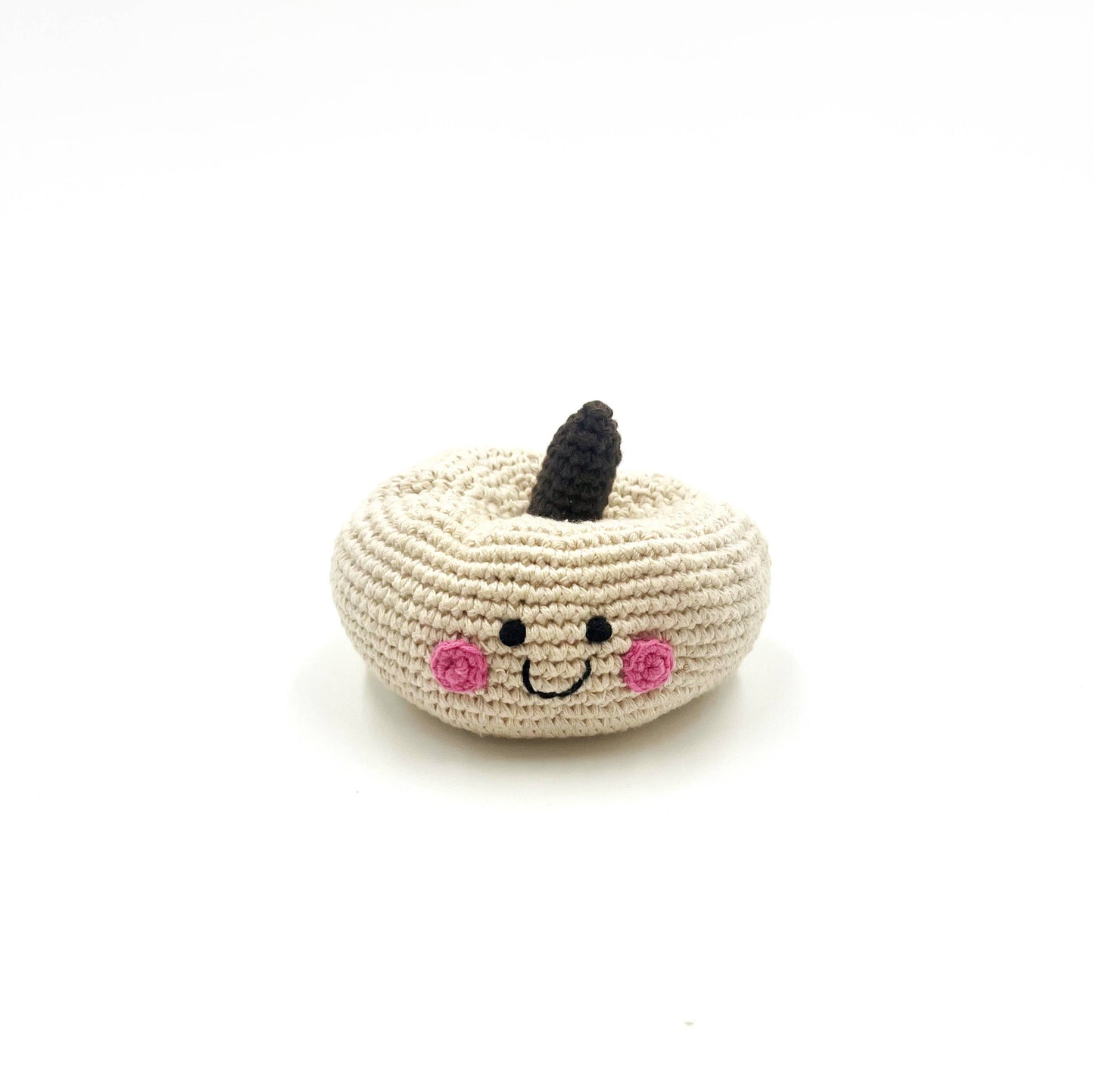 Pretend Play Food Rattle - White Pumpkin