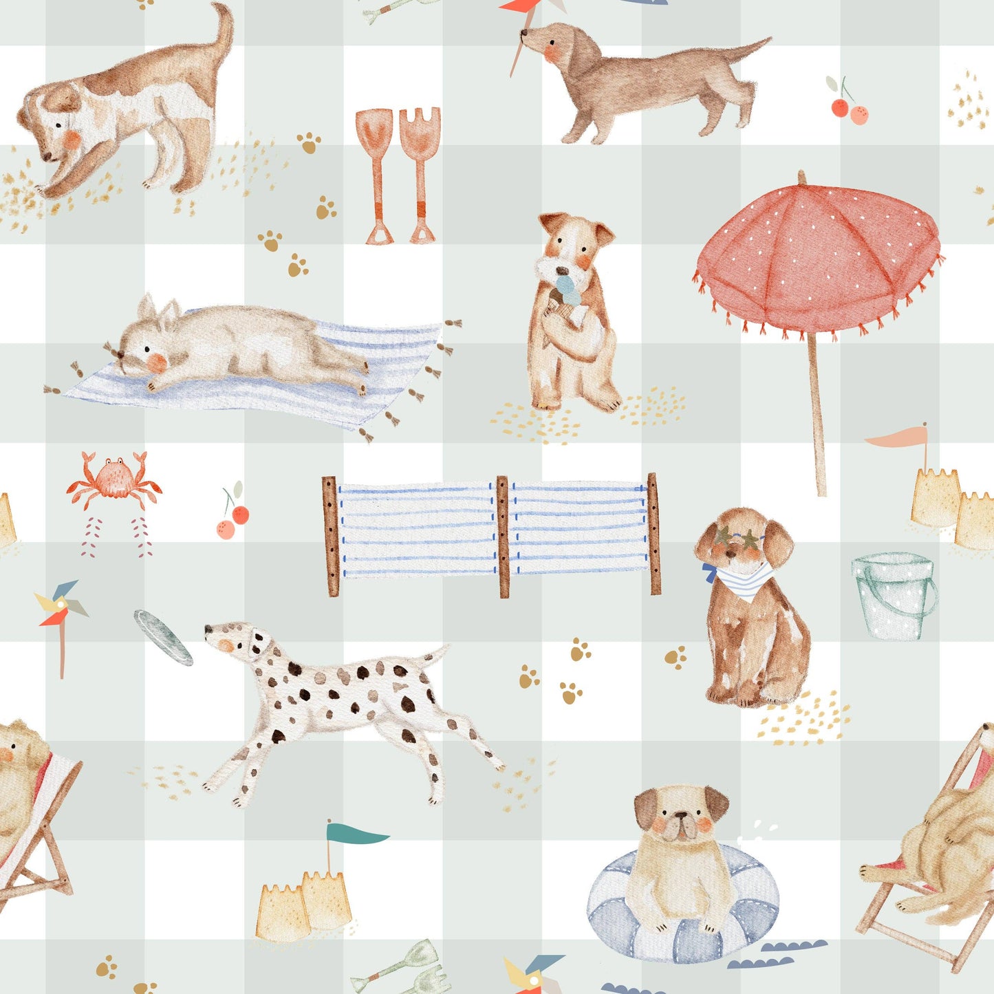 Beach Party Bamboo Two Piece Set