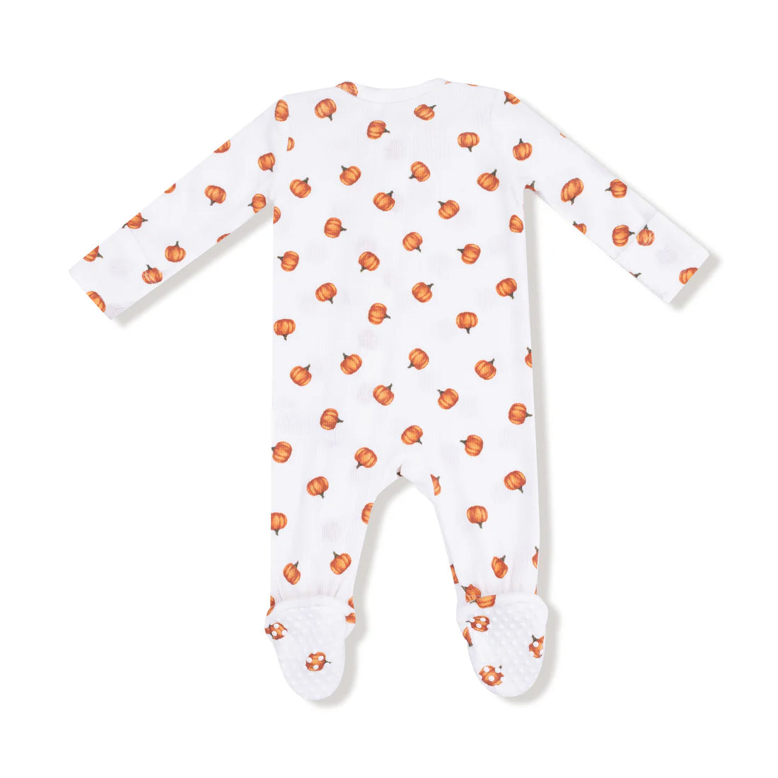 2 Way Zipper Footie - Little Pumpkins