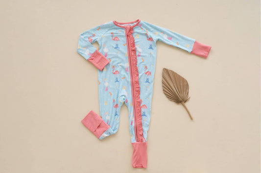Coastal Cowgirl Ruffle Romper