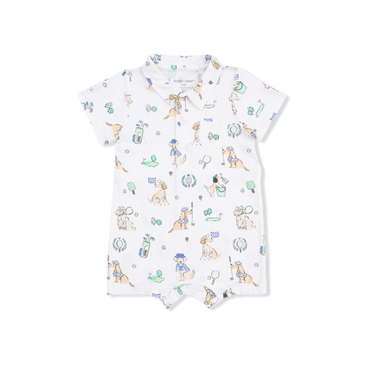 Country Club Dogs Neutral - Polo Shortie