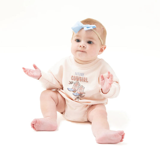 Sweatshirt Bubble with Future Cowgirl Silk Screen