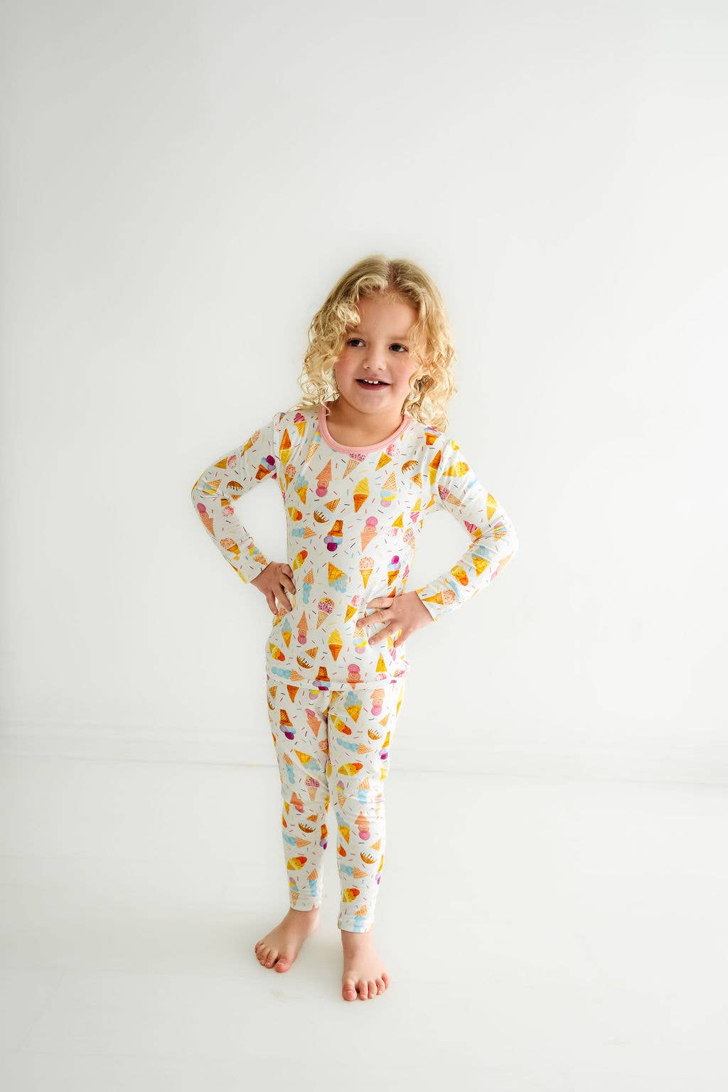Ice Cream Long Sleeve Jammies
