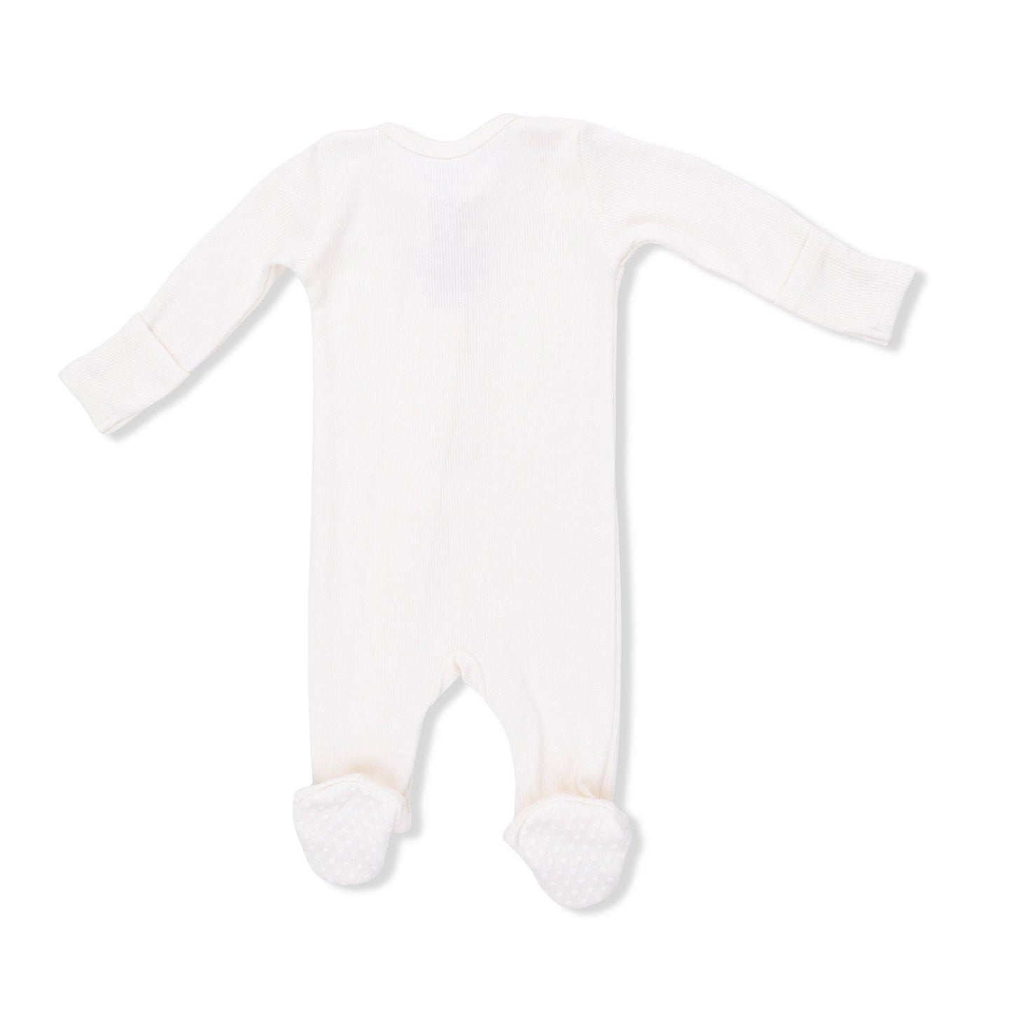 Solid Sugar Swizzle - 2 Way Zipper Footie