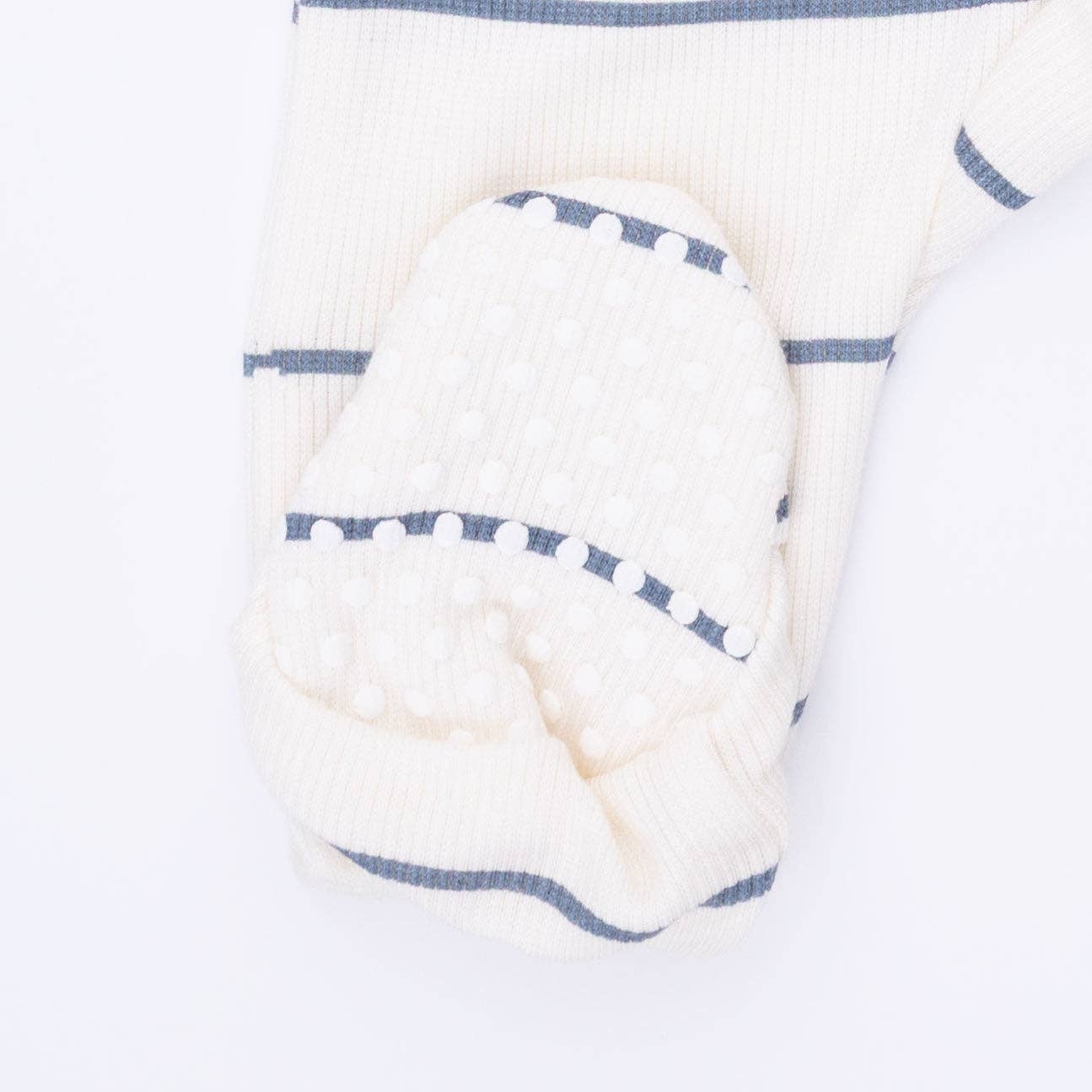 Vintage Stripe - 2 Way Zipper Footie