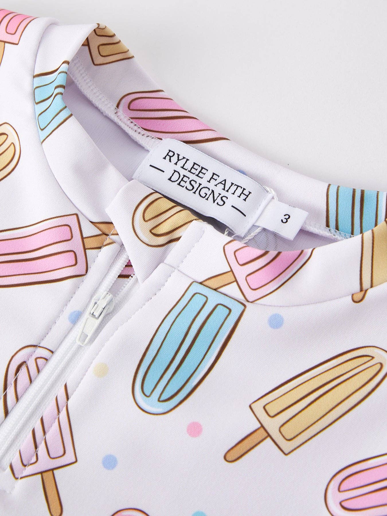 Popsicle Rash Guard Swimsuit