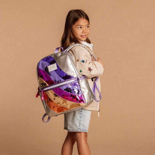 Kane Backpack - Sequin Wave
