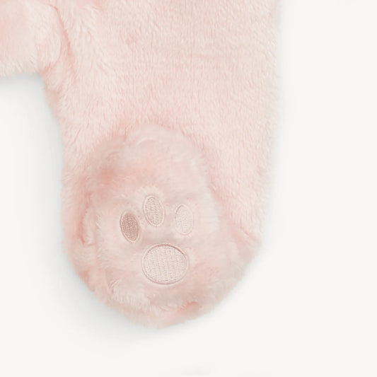 Pink Blossom Minky Magnetic Pram