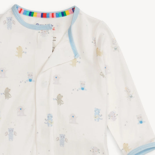 Baby Beats Blue Magnetic Footie