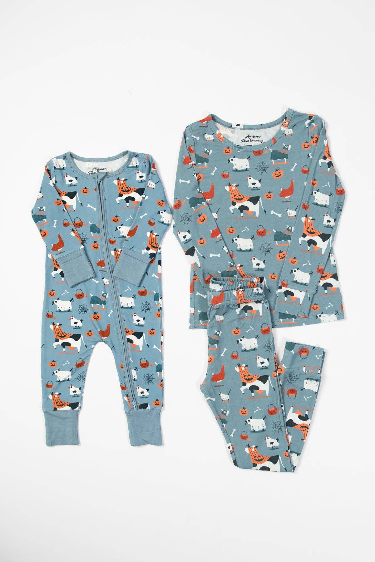 Trick or Treat Farm Animals Bamboo Baby Zippy