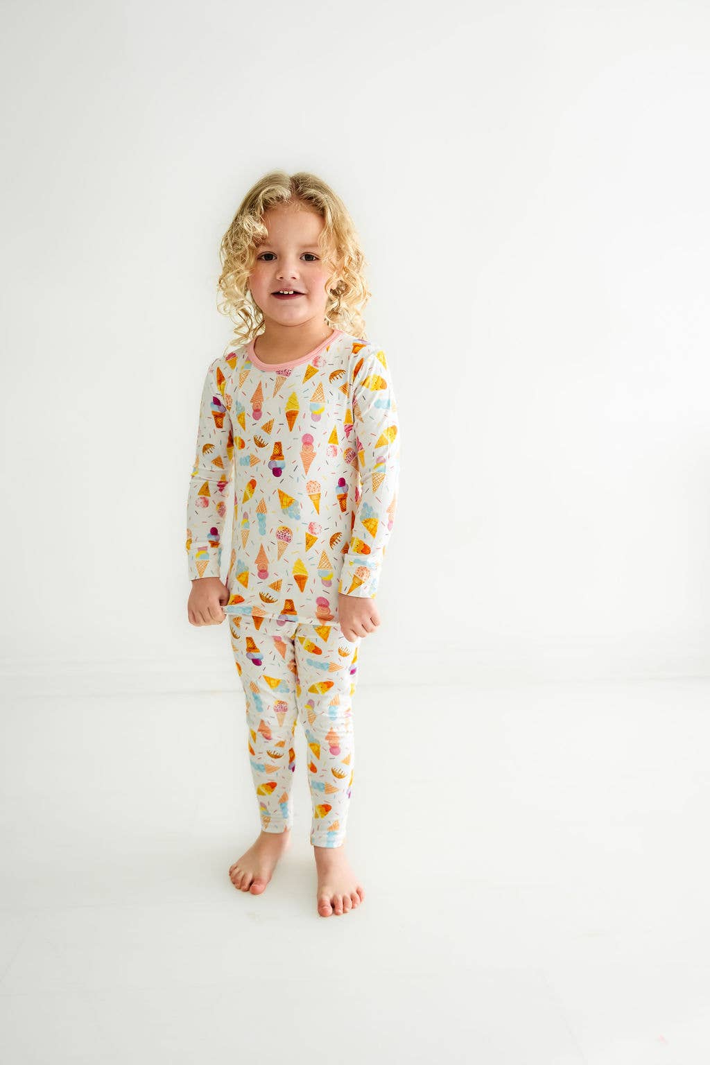 Ice Cream Long Sleeve Jammies