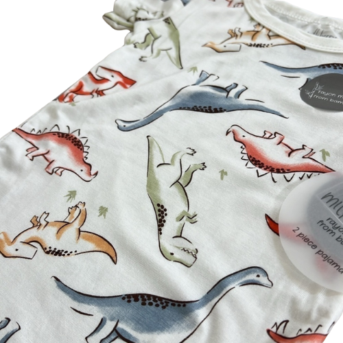 Dinosaur Short Sleeve Pajama Set
