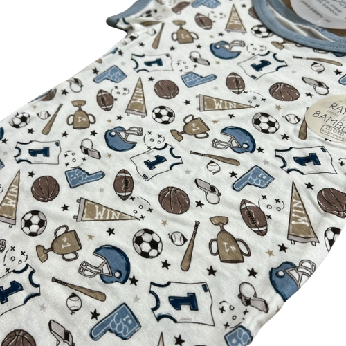 #1 Fan Short Sleeve Bamboo Pajama Set