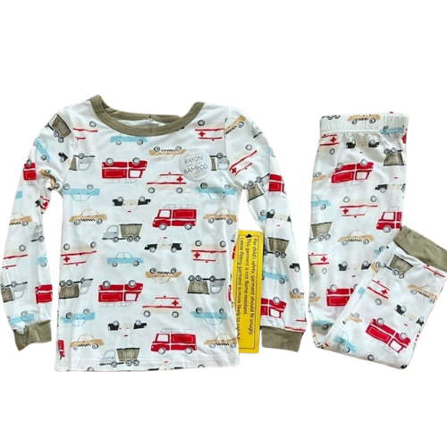 On The Road Again Long Sleeve Pajama Set