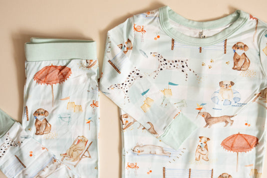 Beach Party Bamboo Two Piece Set