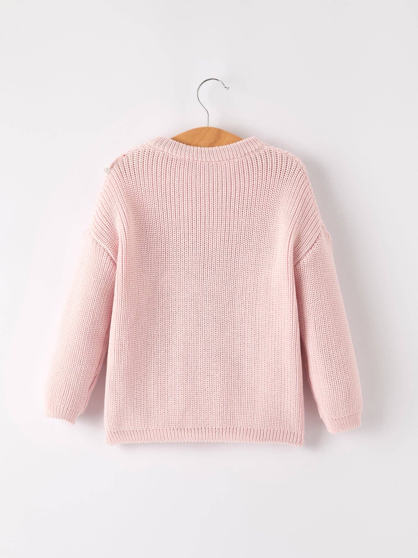 “GAME DAY” Football Light Pink Pullover Sweater