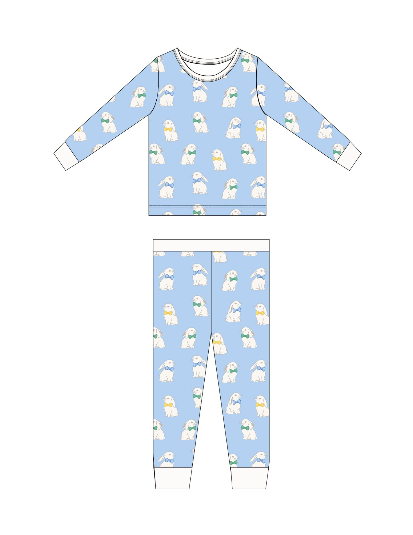 Dapper Bunnies Jam Set