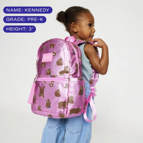 Kane Mini Backpack - Intarsia Gingham
