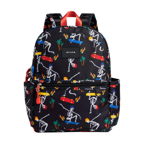 Kane Double Pocket Backpack - Skeleton Skate