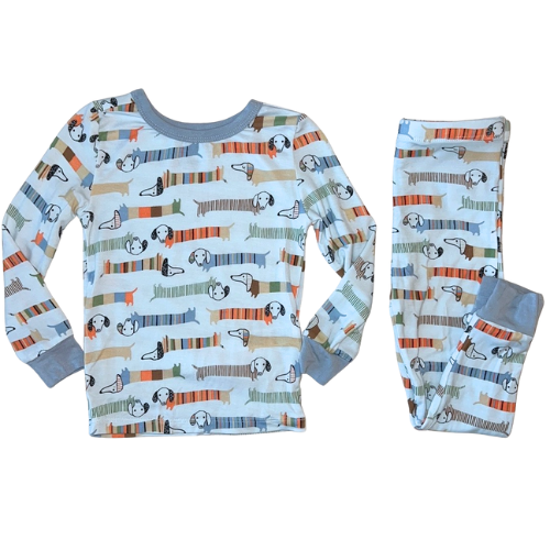 Dog Days Long Sleeve Bamboo Pajama Set