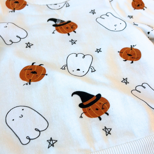 Pumpkin Ghost Sweatset
