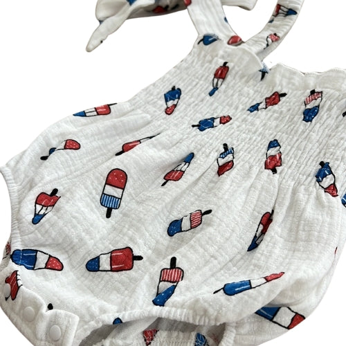 Popsicle Americana Bubble Romper