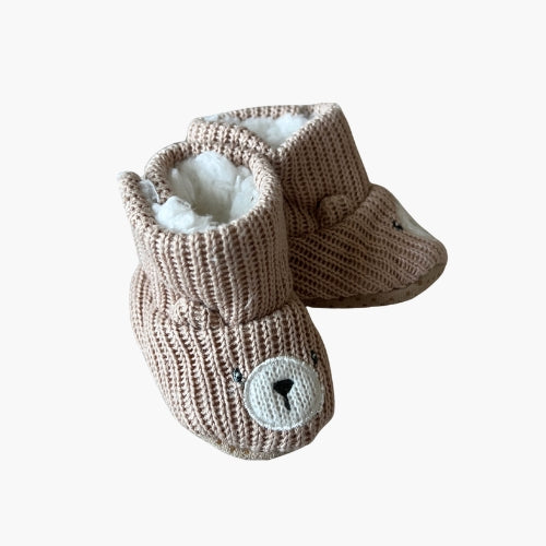 So Loved Bear Knit Romper, Hat and Beanie Set