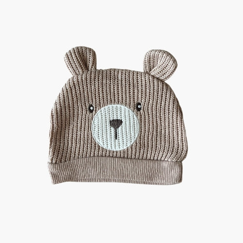 So Loved Bear Knit Romper, Hat and Beanie Set