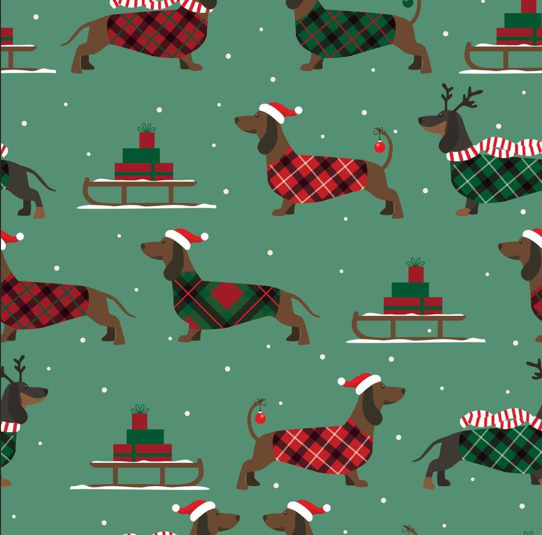 Kids Bamboo Pajamas - Tartan Tails Christmas Pajama 