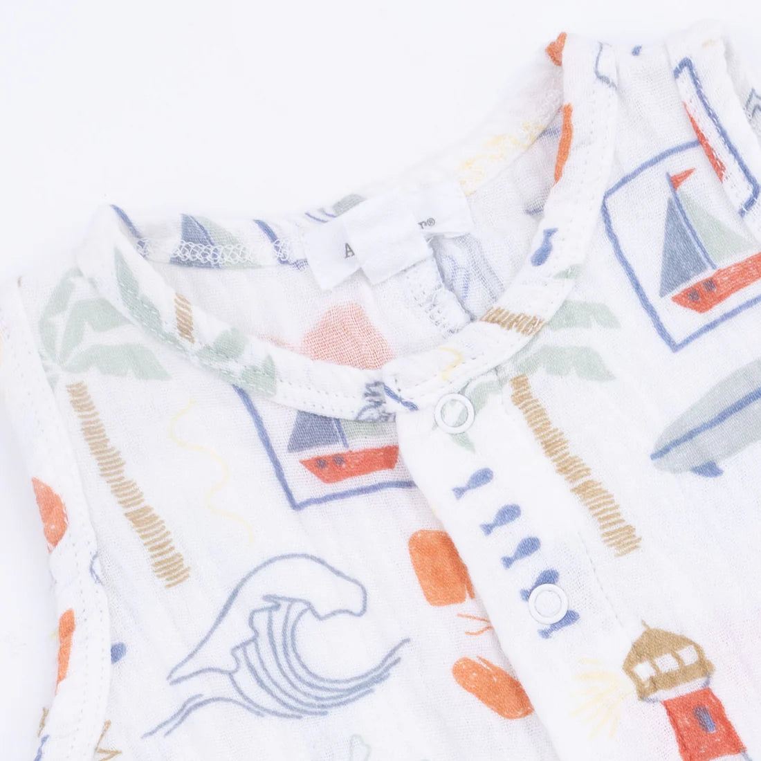Club Mediterranean - Sleeveless Shortie Romper