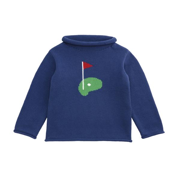Golf Rollneck Toddler Sweater