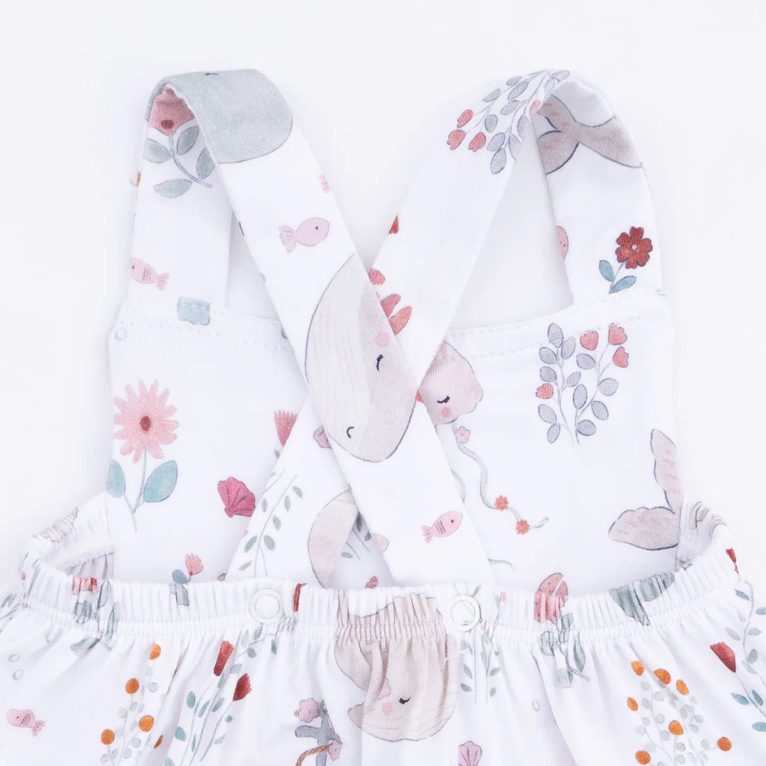 Garden Sea Creatures - Ruffle Sunsuit