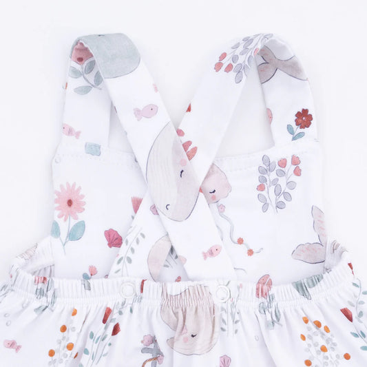 Garden Sea Creatures - Ruffle Sunsuit