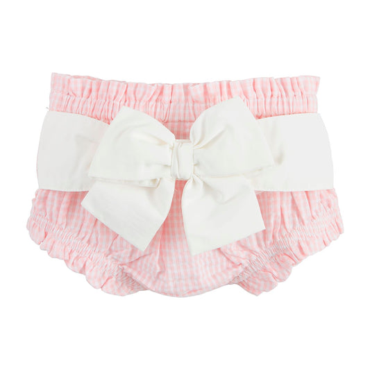 Bow 2 Piece Set - Onesie and Bow Bloomers