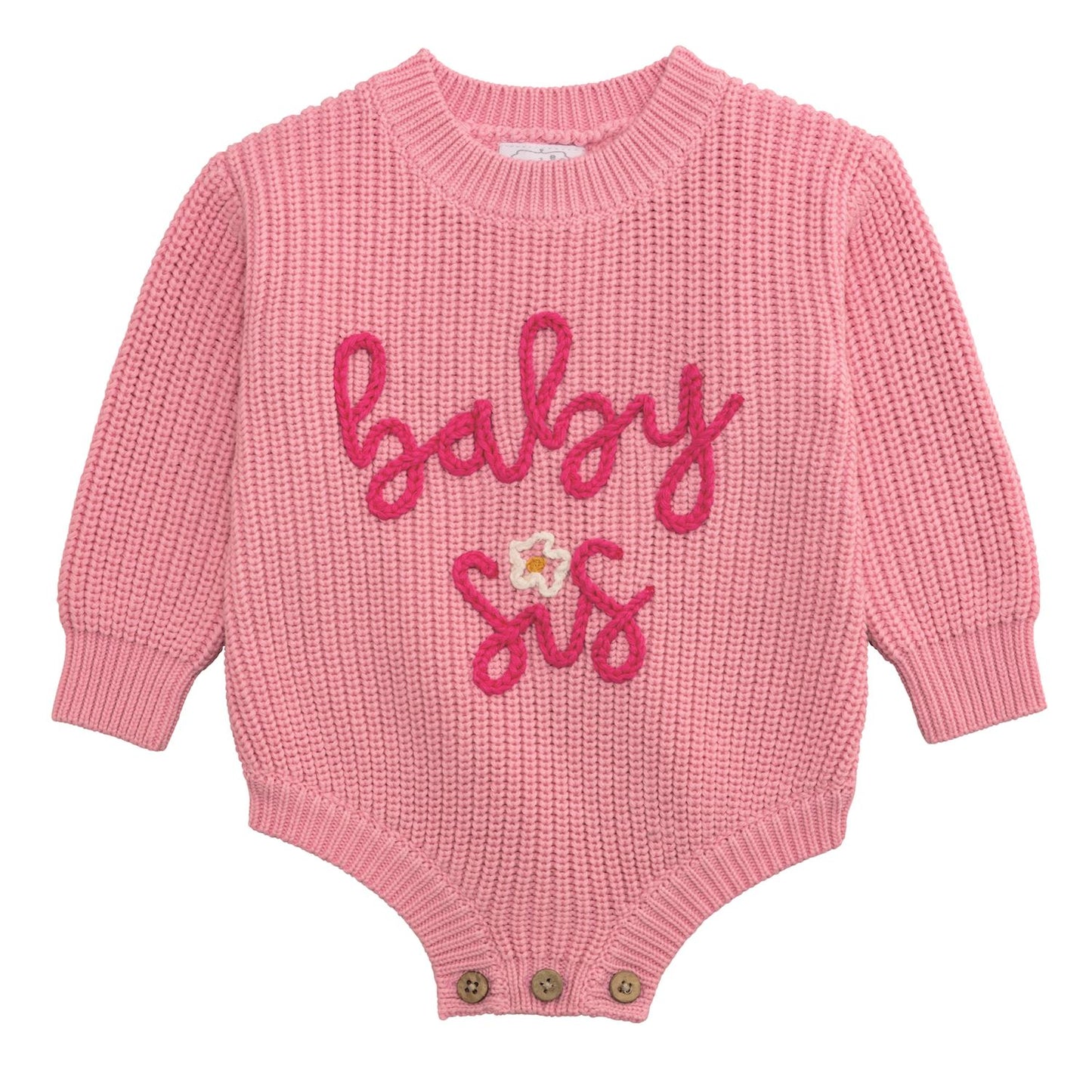Baby Sis Sibling Sweater Bubble