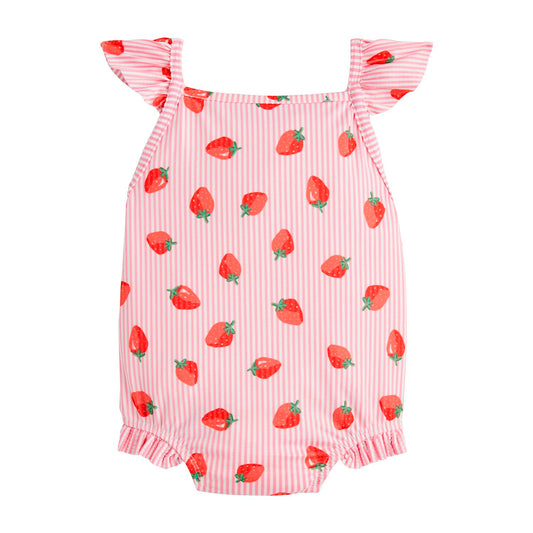 Strawberry One-Piece Swimsuit