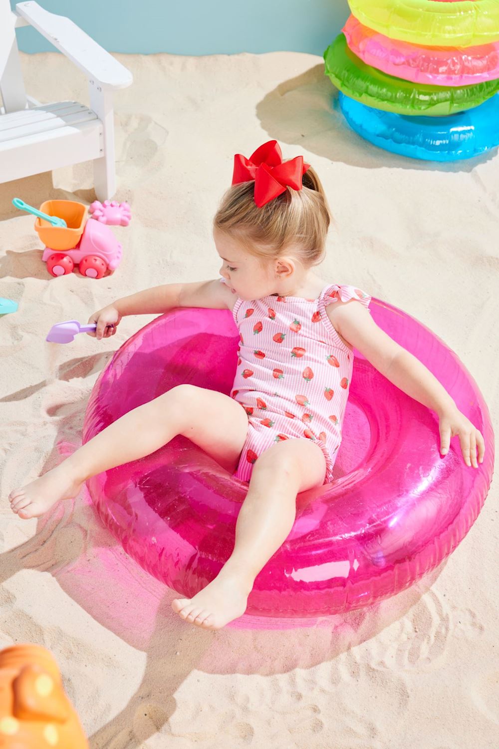 Strawberry One-Piece Swimsuit