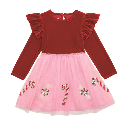 Candy Cane Tutu Dress
