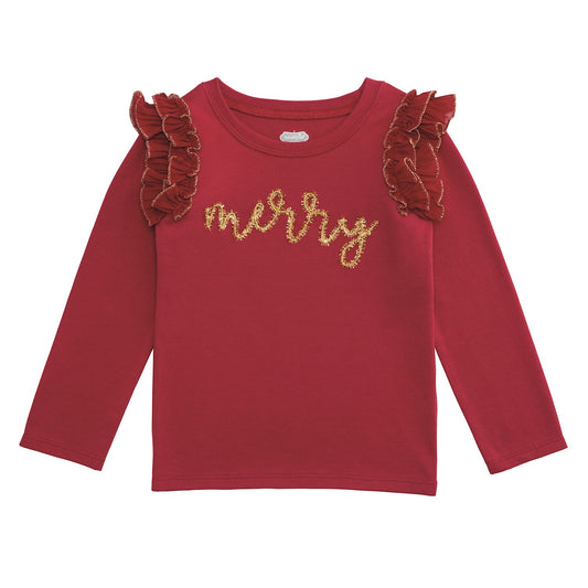 Merry Tinsel Long Sleeve T-Shirt